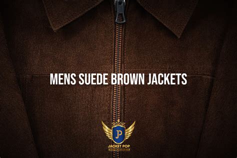 Brown Suede Leather Jackets