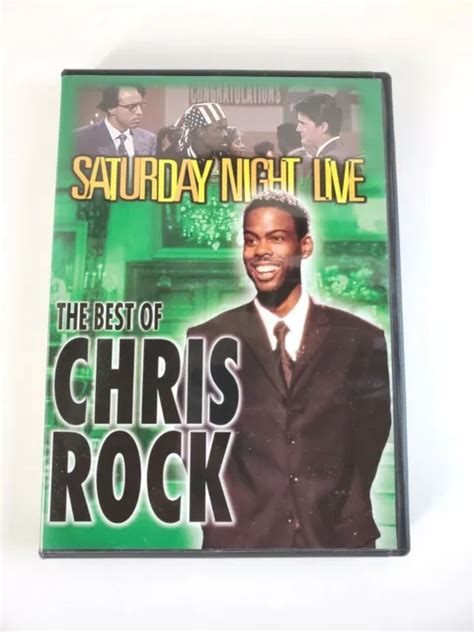 Saturday Night Live The Best Of Chris Rock Dvd 1999 Snl Funny Comedy