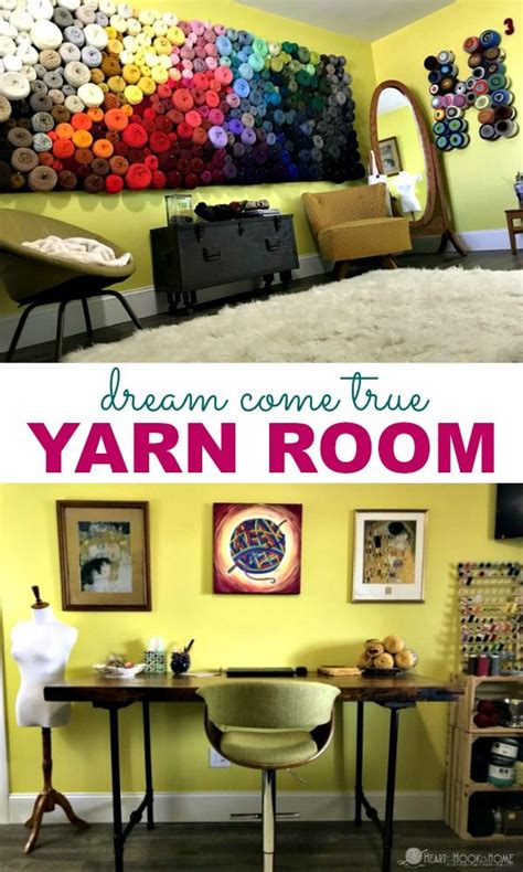 Dream Yarn Room Craft Room Diy And Tutorials Knitting Room Craft