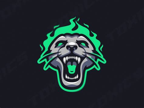 Toxic Pantheras In 2022 Sports Logo Design Panthera Art Design