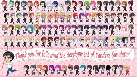 Yandere Simulator Characters In Alphabetical Order Photos Alphabet