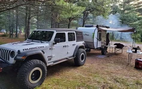 10 Best Camper Trailers You Can Tow With A Jeep Wrangler Rving Know