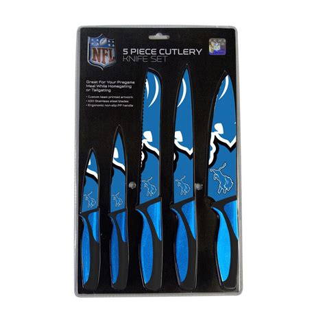 Check spelling or type a new query. NFL 5-Piece Kitchen Knife Set - Detroit Lions | Knife set ...