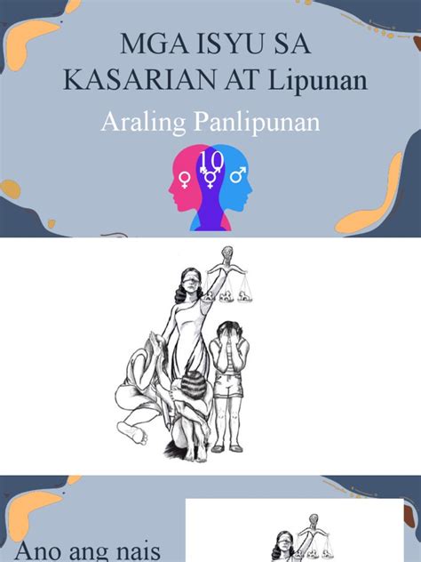 Mga Isyu Sa Kasarian At Lipunan Pdf