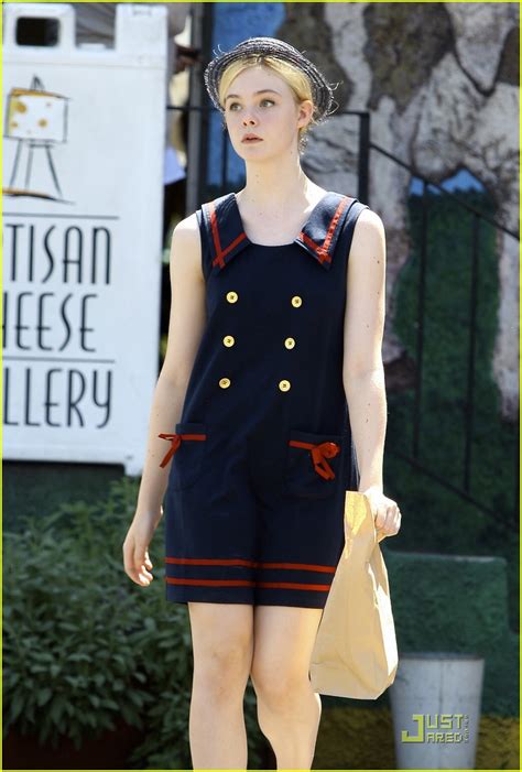 Elle Fanning Is In The Navy Now Photo Photo Gallery Just