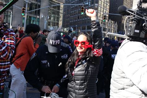 Womens March Organizers Arrested During A Day Without A Woman Rally Huffpost Women