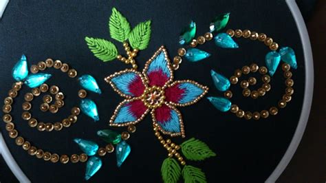 Hand Embroidery Beads Kundan And Chamky Work For Dresses Ghagras