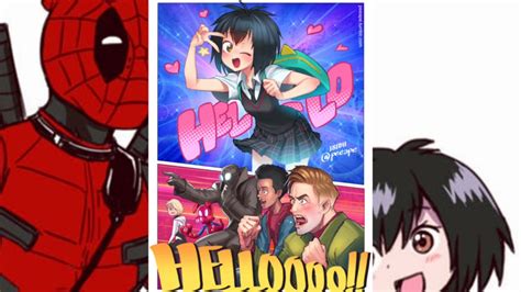Spiderman Into The Spider Verse Anime Girl