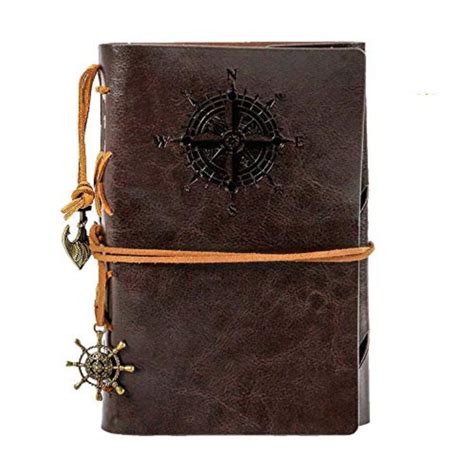 A5 Leather Nautical Journal Sourcing Magic