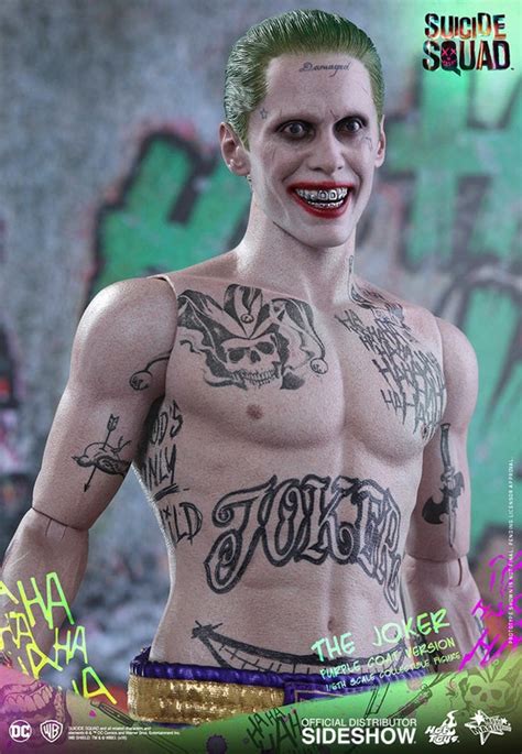 Quick Delivery Jared Leto Joker Costume Suicide Squad Halloween Cosplay