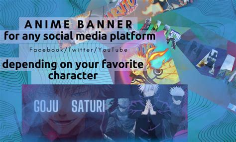 Design Unique Anime Banner For Your Twitch Twitter Youtube By