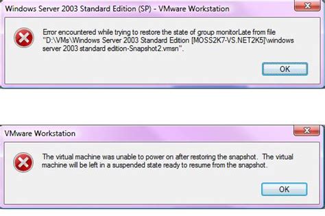 Unable To Launch Vms In Vmware Workstation 604 Vmware Technology