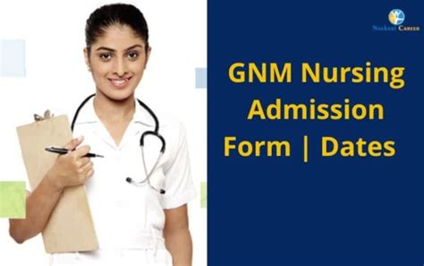Gnm Nursing Admission 2023 Online Registration Dates Eligibility
