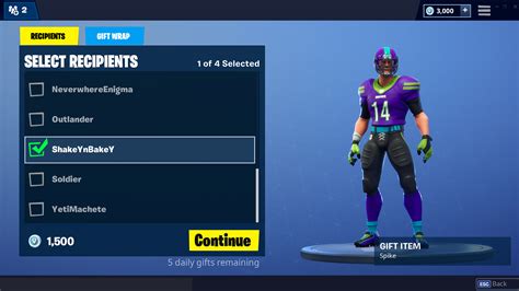 The game is developed and published by epic games. You can now gift Fortnite items to your friends - The ...