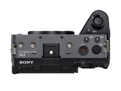 Sony Fx3 Cinema Line Full Frame Camera Combines Mobility And Operability
