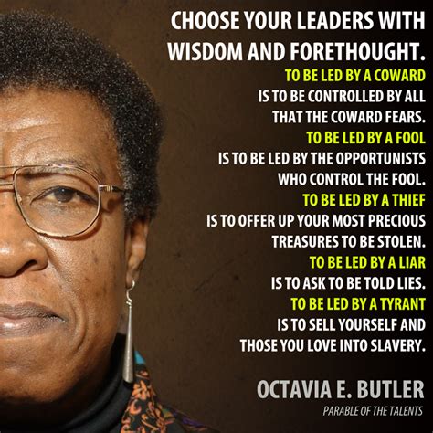 Octavia Butler Quotes On Leadership Shortquotescc