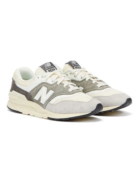 New Balance 997h Suede Light Aluminium Trainers In Grey Grey For Men