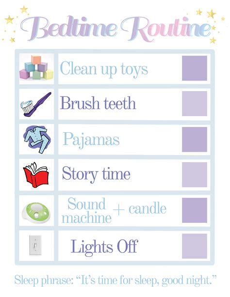 Toddler Bedtime Diy Toddler Bedtime Routine Chart Bedtime Routines