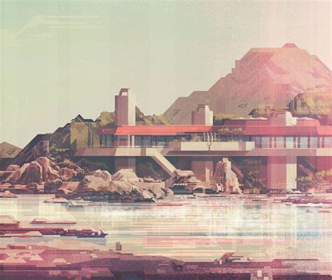 Beach House 01 By James Gilleard Illustration Architecture