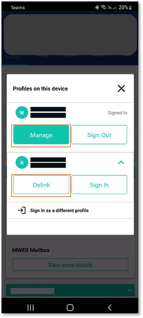How To Manage You Account With The Mweb Mobile App
