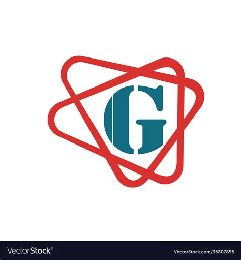 Letter G Logo Icon Design Template Elements Vector Image