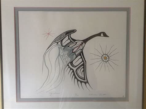 My Dream By Norman Knott Canadian Aboriginal Artist Native Art Indigenous Art Tribal Art