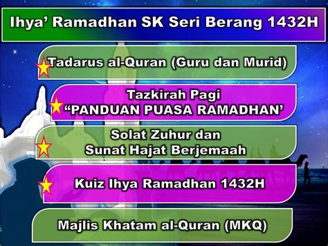 Ihya' ramadhan 1442h | madaih 04 ramadhan 1442h. Dapatkan Kuiz Ramadhan Yang Bermanfaat Dan Boleh Di ...