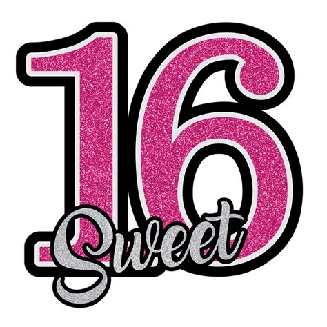 258 My Sweet Sixteen Svg Svg Png Eps Dxf File