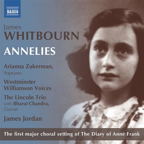 New Classical Tracks Annelies Recounts The Story Of Anne Frank