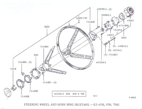 1966 Coupe Deluxe Steering Wheel Horn Installationi Need Detailed