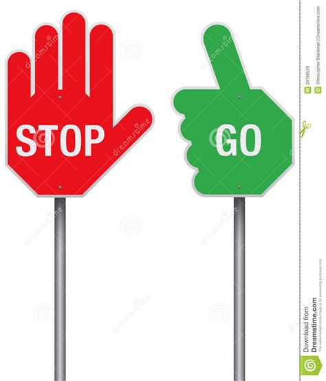 Stop And Go Signs Clip Art 10 Free Cliparts Download Images On