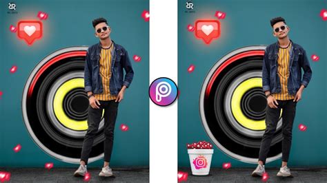 Instagram Likes Viral Photo Editing In Picsart 2021 Circle Stretch
