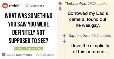 Reddit Users Reveal The Things They Randomly Saw That They Definitely