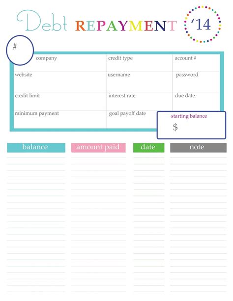 However, if you're planning to do this, you must have a great credit score. 2014 Home Management Bundle FREE printables! » One Beautiful Home