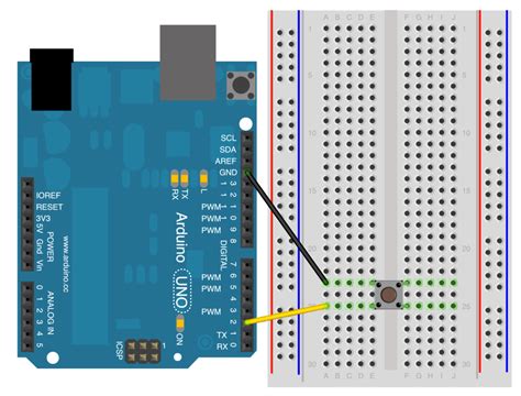 Push Button Interfacing With Arduino Reading Digital Inputs