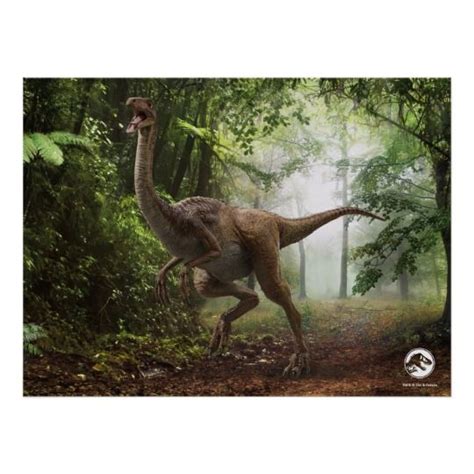 Jurassic World Gallimimus Poster In 2021 Jurassic World Jurassic World Movie