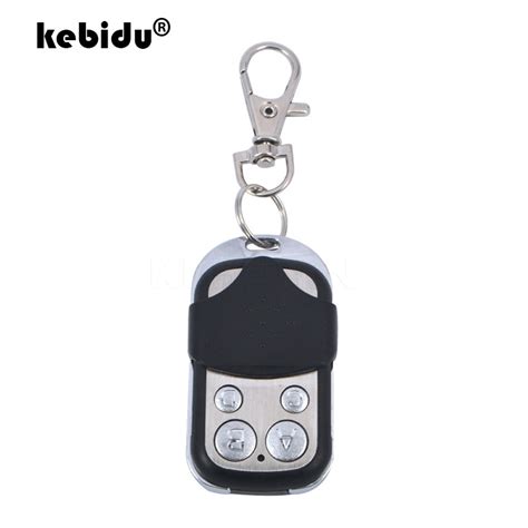 Kebidu 4 Channel Garage Door Cloning Remote Control Abcd Key Fob 433mhz