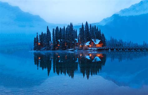 Winter Wonderland At Emerald Lake Lodge The World Is A