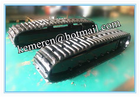 6 Ton Rubber Track Undercarriage Rubber Track Chassis
