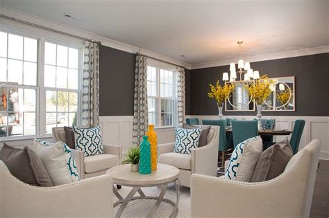 sittingdining area combo sherwin williams roycroft pewter