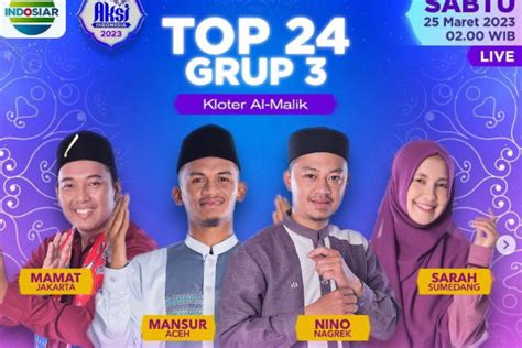 Daftar Nama Peserta Aksi Indosiar Lengkap Top Aksi Indonesia Aksara Jabar