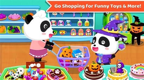 Baby Pandas Supermarket Kids Grocery Shopping Babybus Game Nscreen