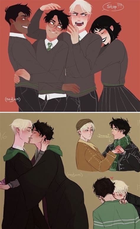 Pin By Emma On ГП Harry Potter Comics Draco Harry Potter Harry Potter Anime