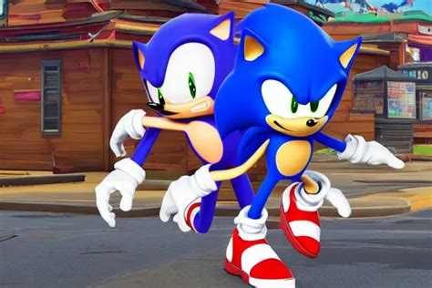 Sonic Doing Fortnite Dances Stable Diffusion Openart