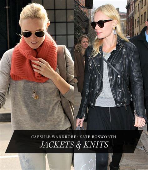 Capsule Wardrobe Kate Bosworth Fancies Red Lips Ankle Boots And A