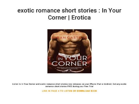 exotic romance short stories in your corner erotica