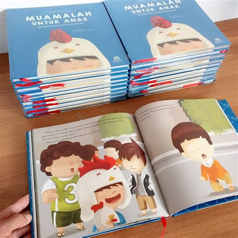 Membuat desain cover buku profesional secara gratis. Jual Buku Muamalah Untuk Anak - Buku Cerita Anak Bergambar di lapak Tukang Remote amelia_r