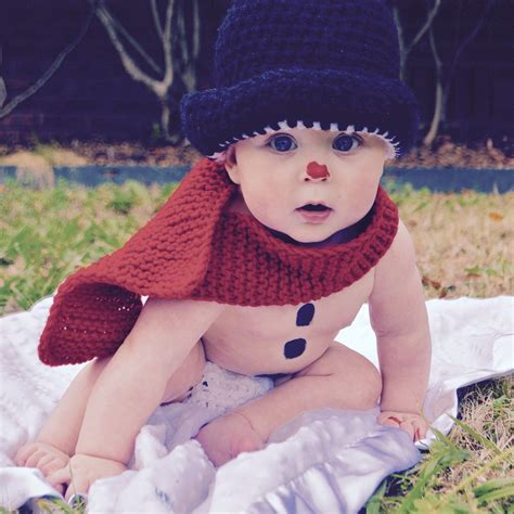 Baby snowman! | Crochet hats, Hats, Baby