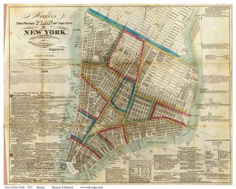 New York Famous Landmarks Map