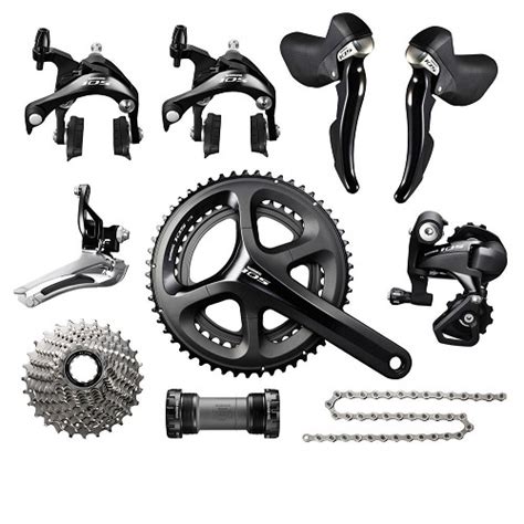 Shimano 105 Gear Set 11s Groupset Black Usj Cycles Bicycle Shop